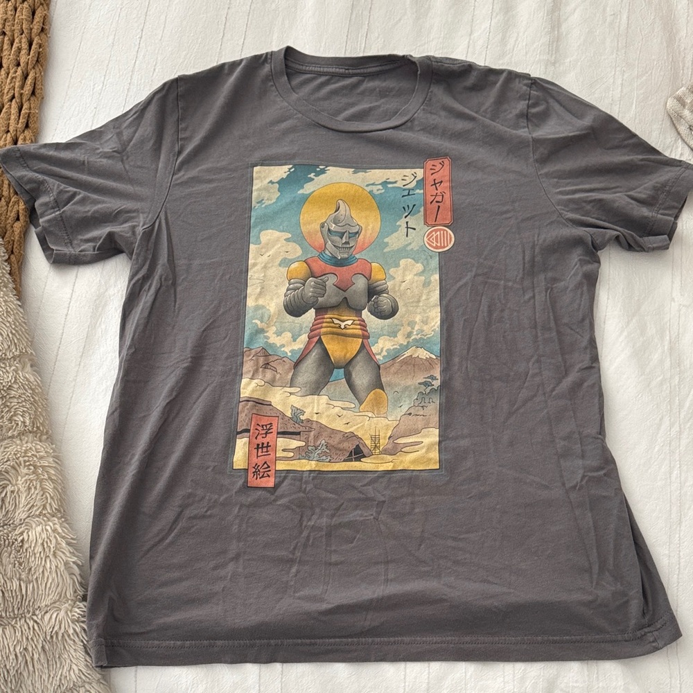 Gray Graphic T-Shirt